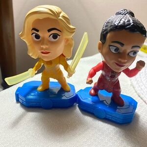 Superhero Action Figures Set from Eternals movie, Marvel figures MAKKARI &THENA